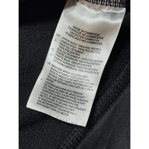 Reebok PlayWarm Mens Large Full Zip Hoodie Gray Black Colorblock Athletic Jacket - Picture 8 of 12